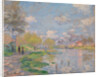 Spring on the Seine by Claude Monet