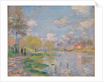 Spring on the Seine by Claude Monet