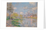 Spring on the Seine by Claude Monet