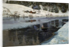 Winter at the River Simoa by Fritz Thaulov