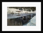 Winter at the River Simoa by Fritz Thaulov