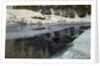 Winter at the River Simoa by Fritz Thaulov