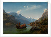 Bridal journey in Hardanger by Hans Gude