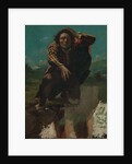 Self-Portrait (The Man Made Mad by Fear) by Gustave Courbet