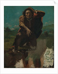 Self-Portrait (The Man Made Mad by Fear) by Gustave Courbet