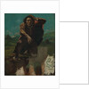 Self-Portrait (The Man Made Mad by Fear) by Gustave Courbet
