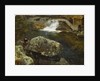 By the Mill Pond by Hans Gude