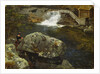 By the Mill Pond by Hans Gude