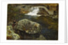 By the Mill Pond by Hans Gude