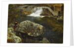 By the Mill Pond by Hans Gude