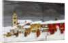 Street in Røros in Winter by Harald Sohlberg