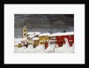 Street in Røros in Winter by Harald Sohlberg