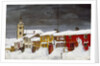 Street in Røros in Winter by Harald Sohlberg