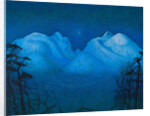 Winter Night in the Mountains by Harald Sohlberg