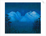 Winter Night in the Mountains by Harald Sohlberg