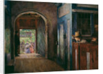 Christening in Tanum Church by Harriet Backer