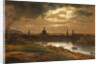 Dresden by Moonlight by Johan Christian Clausen Dahl
