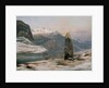 Winter at the Sognefjord by Johan Christian Clausen Dahl