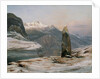 Winter at the Sognefjord by Johan Christian Clausen Dahl