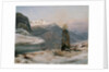 Winter at the Sognefjord by Johan Christian Clausen Dahl