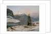 Winter at the Sognefjord by Johan Christian Clausen Dahl
