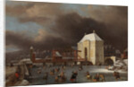 View of the Heiligewegspoort in Amsterdam by Jan van Kessel