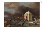 View of the Heiligewegspoort in Amsterdam by Jan van Kessel