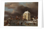 View of the Heiligewegspoort in Amsterdam by Jan van Kessel