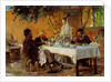 Breakfast in Sora by Peder Severin Krøyer