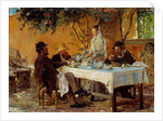 Breakfast in Sora by Peder Severin Krøyer
