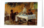 Breakfast in Sora by Peder Severin Krøyer