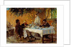 Breakfast in Sora by Peder Severin Krøyer