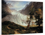 The Lower Grindelwald Glacier by Thomas Fearnley