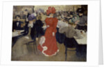 In the Café dHarcourt at Paris by Henri Jacques Edouard Evenepoel