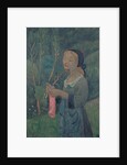 Girl with a Pink Stocking by Paul Sérusier