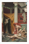 The Death of the Emperor Commodus by Fernand Pelez