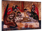The Descent from the Cross by Greek icon