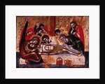 The Descent from the Cross by Greek icon