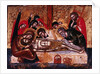 The Descent from the Cross by Greek icon