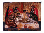 The Descent from the Cross by Greek icon