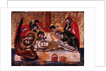 The Descent from the Cross by Greek icon