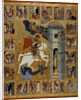 Saint George with Scenes from His Life by Russian icon