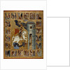 Saint George with Scenes from His Life by Russian icon