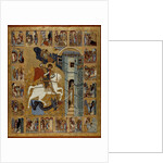 Saint George with Scenes from His Life by Russian icon