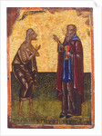 The Holy Communion of Saint Mary of Egypt by Anonymous