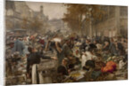 Les Halles by Léon Lhermitte