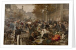Les Halles by Léon Lhermitte