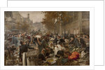 Les Halles by Léon Lhermitte