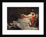 Portrait of Mademoiselle de Lancey by Charles Émile Auguste Carolus-Duran