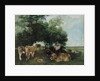 Nap during the Haying Season, Doubs Mountains by Gustave Courbet